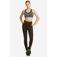 thumbnail image 3 of Sofra Women's & Plus One Size Seamless High Waist Extra-Wide Banded Ankle Length Leggings, 3 of 5