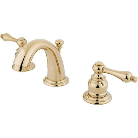 

GKB912AL English Country Mini Widespread Lavatory Faucet with Retail Pop-up Polished
