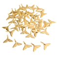 thumbnail image 3 of destyer 50 Pieces Sea Animal Whale Tail Pendant Findings Bead Crafts Gold, 3 of 9