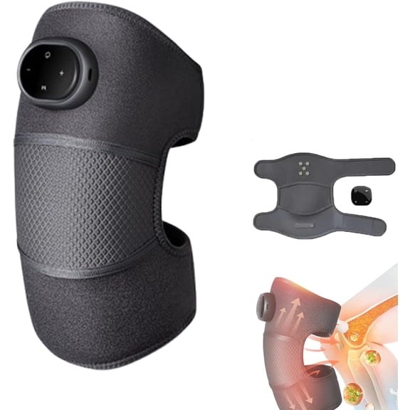 Vita Knee Relieve - 2025 Vitaknee Cordless Massager, Vita Knee Relief Massager, 3 Modes & 5 Temp Levels, Knee Massager for Joint Comfort & Pain Relief