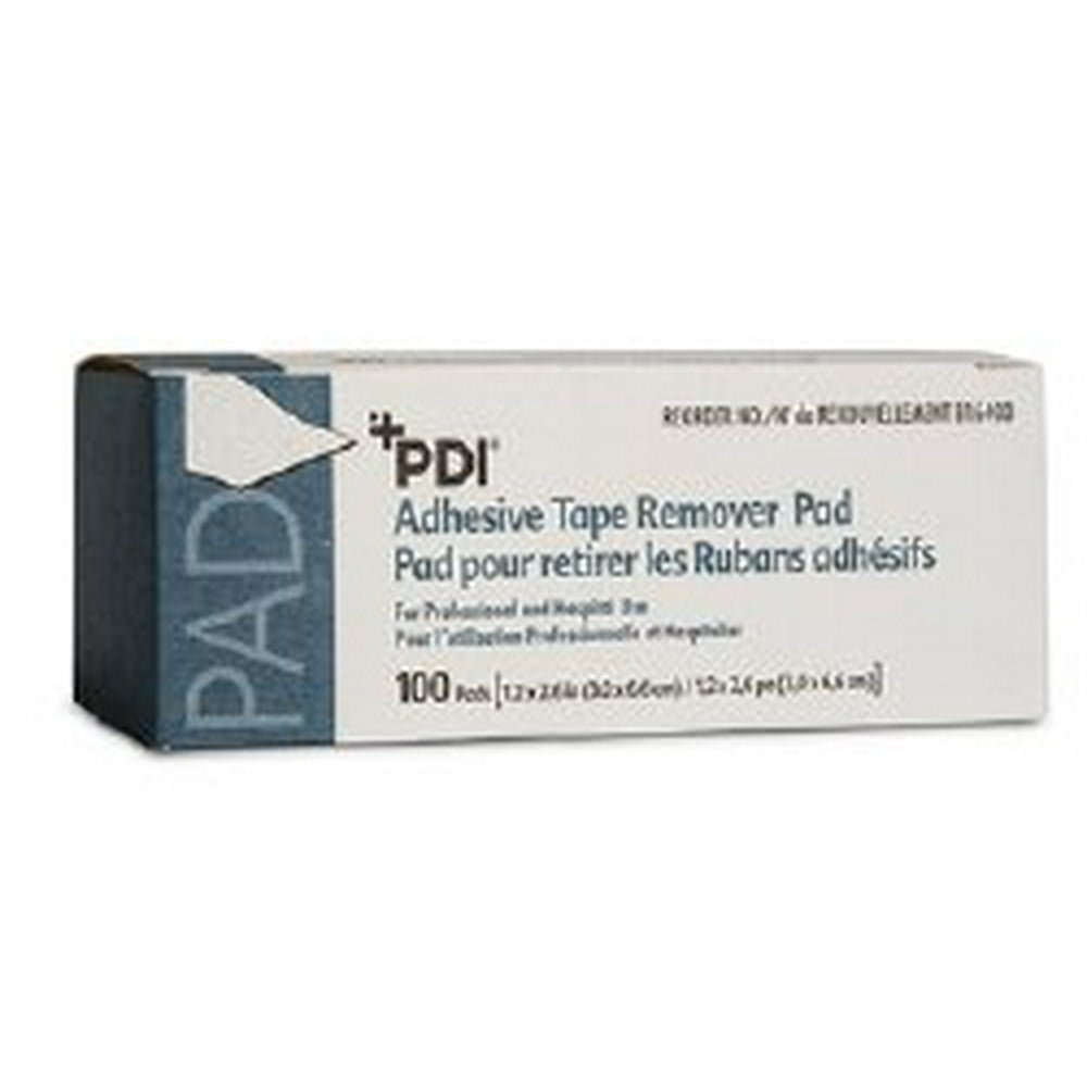Adhesive Tape Remover Pad 1.25" X 2.625" 100/Bx