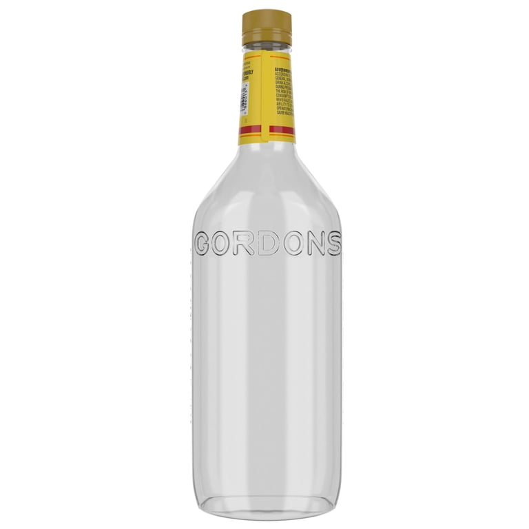 Gordon's London Dry Gin, 1 L, 40% ABV - Walmart.com
