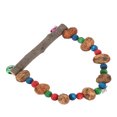 thumbnail image 4 of Bird Swing Toy, Chewing Parrots Swing Perch Colorful Beads  For Cockatiel For Parakeet S, 4 of 8
