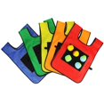 thumbnail image 3 of KAIYANG Chaleco de bola adhesiva para niños de color rojo pequeño, accesorios viscosos, chaleco de bola adhesiva con 2 bolas de colores aleatorios, 3 of 3