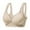 Beige, variant on Patlollav Bras for Womens Wire Free Underwear Onepiece Bra Everyday Underwear Bras