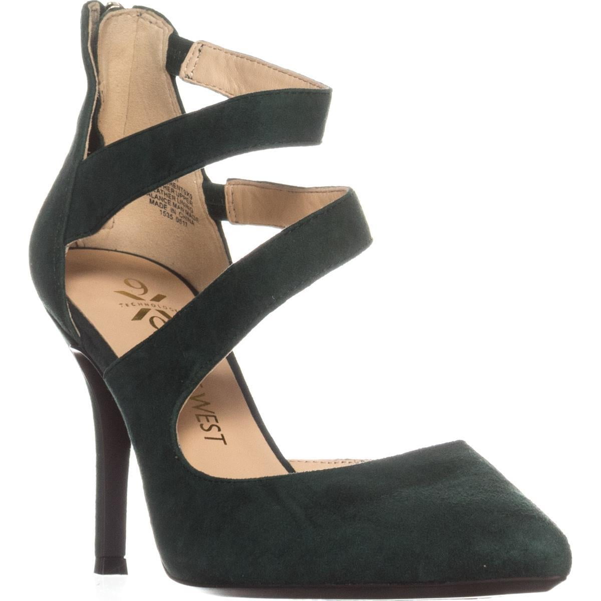 nine west strappy pumps
