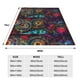 thumbnail image 3 of Fotbe Mandala Colorful Manta de Franela Acolchonada con Estampado, Súper Suave y Esponjosa, Extra Grande para Sofá, Cama, Uso Todo el Año-60"x50", 3 of 7