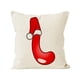 thumbnail image 2 of Hot6sl Ofertas y Liquidaciones Funda de Almohada Navideña con 26 Letras, Decoración Navideña para Sofá, Funda de Almohada con Borde de Lino Estampado, 2 of 5