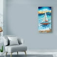 thumbnail image 3 of Trademark Fine Art 'Wind in my Sail II' Canvas Art by Carolee Vitaletti, 3 of 4
