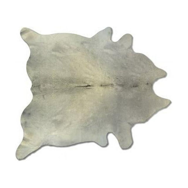 Natural 676685044419 5 x 7 ft. Kobe Cowhide Rug - Natural & Light Grey