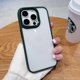 thumbnail image 3 of Luxury Camera Ring Cover For iPhone 15 14 13 12 11 Pro Max Fashion Silicone Bumper Clear Acrylic Shockproof Case, 3 of 5
