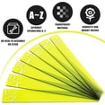 thumbnail image 3 of 7pcs Vinyl Record Dividers A-Z, Album Dividers Alphabet Rectangular Acrylic Vinyl Record Organizer Alphabetical Dividers Vinyl Record Shelf Separators for Book Shelf Vinyl Records Library (Green), 3 of 7