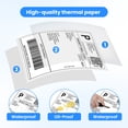 thumbnail image 5 of 500 Pack 4x6 Thermal Shipping Labels, Direct Print Paper for Mailing & Shipping Packages, 5 of 7