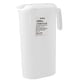 thumbnail image 1 of Jarra de agua para puerta de frigorífico, jarra de agua para frigorífico de gran capacidad de 2500ML con tapa para viajes de picnic, 1 of 10