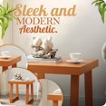 thumbnail image 6 of ZYPPP Charlie Table - Sturdy, Versatile, Sleek and Modern Accent Piece Perfect for Small Spaces & Living Room (Honey Ginger, End Table), 6 of 7