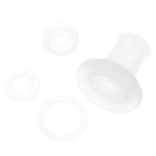 KALLORY 10Set Heat Resistant Silicone Pressure Cooker Seal Ring White for Electric Cooker Accessories