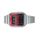 thumbnail image 3 of Casio Vintage Heritage Colors Digital Stainless Steel Quartz CA-500WE-4B Unisex Calculator Watch, 3 of 3