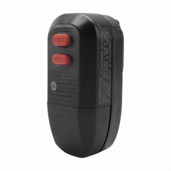 1pcs GFCI Plug Replacement,Replacement Plug 2- 15Amp 2-Wires Ground Fault Circuit Interrupter Plug US Plug