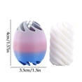 thumbnail image 3 of Bfogop Easter Impossible Spiral Cone Passthrough Sculpture 3D Printed Fidget Toys, 3D Printed Pyramid Fidget Toys for Kids Adults - Stress Relief Desk Toy, 3 of 6