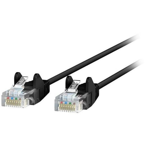 25 ft. Cat6 28AWG UTP Snagless Ethernet Patch Cable, Black