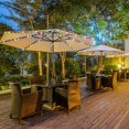 thumbnail image 3 of Umbrella String Lights, Umbrella Lighting LED Strip Lights with Remote Control, Rechargeable Battery, 104 LEDs, for Umbrella Tent Decoration, 3 of 5