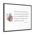 thumbnail image 3 of Scripture Sign, Bible Verse Sign, Be an Example, 1 Timothy 4:12, 3 of 5