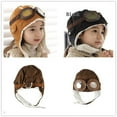 thumbnail image 6 of Biekopu Children's Cute Cap Aviator Goggles Style Soft and Warm Stylish Funny Hat, 6 of 6