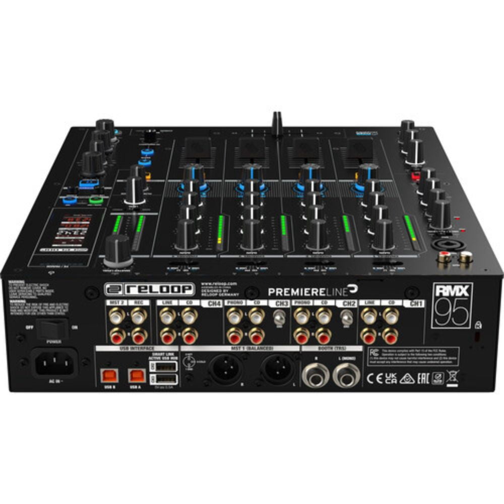 Reloop RMX‑95 Digital 4‑Channel DJ Mixer