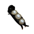thumbnail image 3 of Xihbxyly Pinza para El Pelo con Perla, Elegante Accesorio de Pinza de Agarre, Tocado con Estilo para Niñas, Horquilla Elegante para Cualquier Ocasión, Perfecta para Fiestas, Bodas, Estilo Diario., 3 of 3