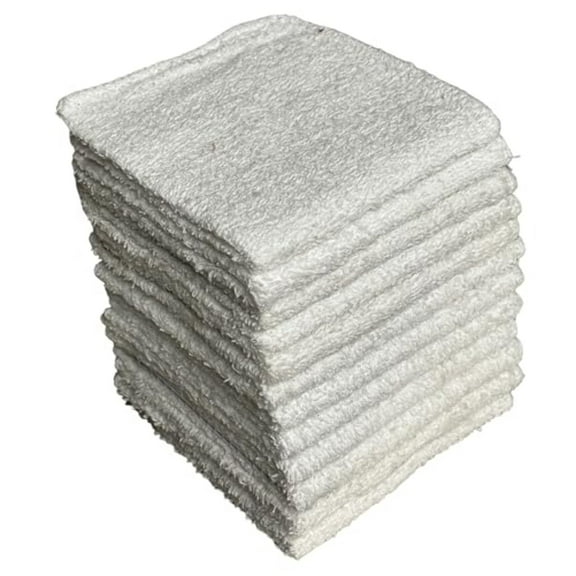 Washcloths 12 Pack, 100% Cotton Washcloths, Soft, Absorbent Wash Cloths - Machine Washable Size 11 X 11 inch, Assorted Colors - Color May Vary.