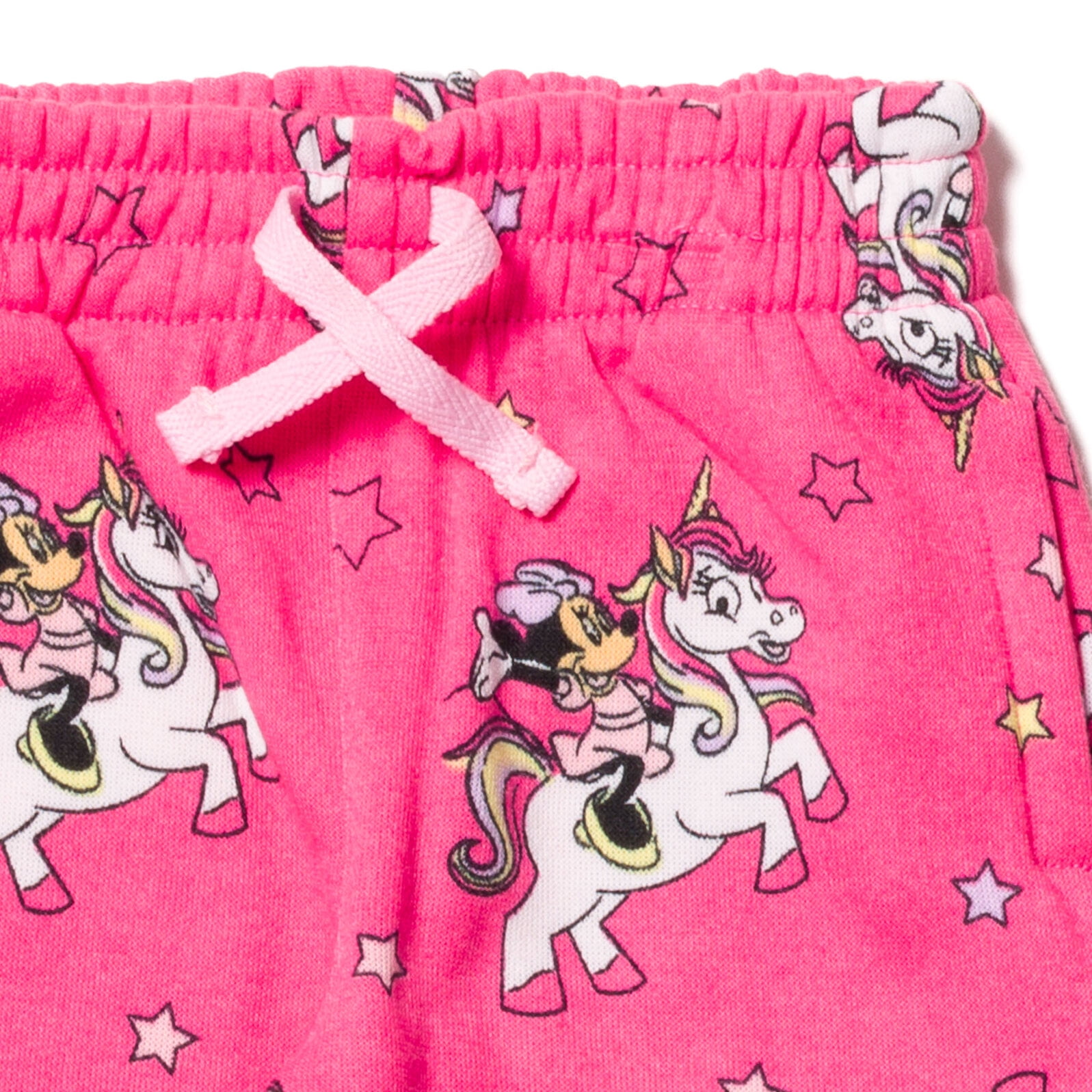 Disney Minnie Mouse Big Girls Fleece 2 Pack Jogger Pants Toddler to Big Kid