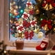 thumbnail image 5 of Pegatinas Navideñas para Ventanas | Calcomanías Navideñas Reutilizables y Removibles | Plástico Resistente Al Agua y a La Decoloración | Colores Dorado, Rojo y Morado | Fáciles de Aplicar, No Dañan E, 5 of 6