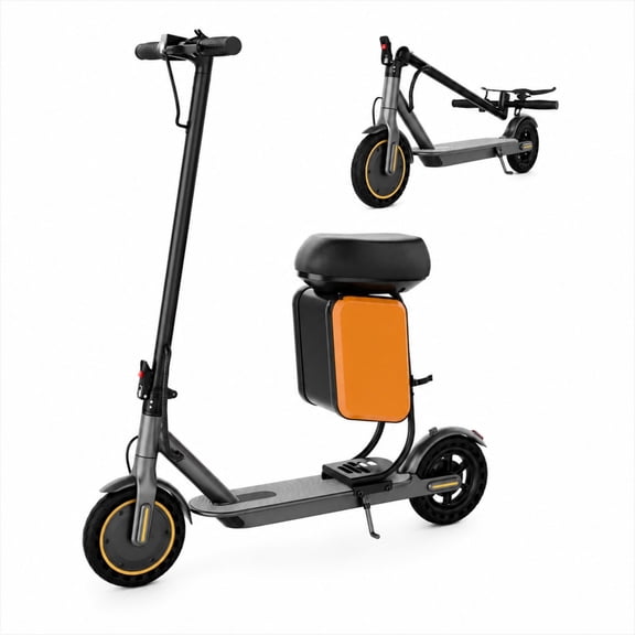 Nexrid Electric Scooter for Adults, Electric Scooter, 350W Motor, 19 Mph Speed, 15 Miles Ranges, 8.5" Solid Tire, Foldable E-Scooter Adults, E Scooter with Dual Braking