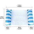 thumbnail image 5 of Hamaca inflable flotante WEIHJMXG Tumbona de piscina 120*70CM, 5 of 5