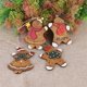 thumbnail image 5 of 8 piezas de 11 * 8 cm, longitud de línea 7 cm colgante de Navidad de madera retro viejo hombre de jengibre decoraciones colgantes muñeca de Navidad decoraciones para árboles de Navidad, 5 of 5
