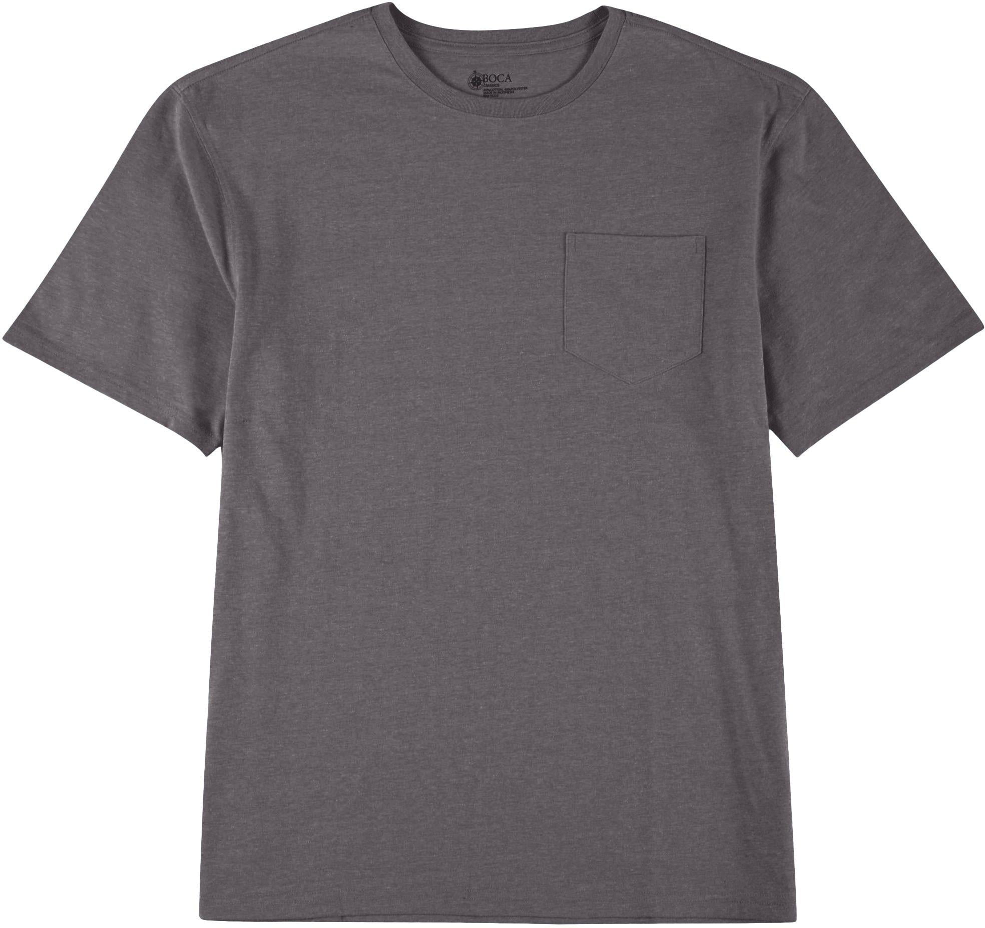 Boca Classics Mens Solid Crew Neck T 