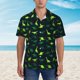 thumbnail image 2 of Balery Dinosaurs Camisas hawaianas de manga corta para hombre, camisas playeras de corte holgado, camisas de vacaciones con botones,Medium, 2 of 7