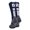 #02, variant on Navy/White Player Id Crew Number Socks (#55, Small)