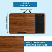 LapGear Home Office Lap Desk, Espresso Woodgrain
