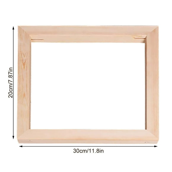 Wall Pictures Art Painting Frame Wooden Inner Stretcher Canvas Frame Bars DIY Art Canvas Frame, 20x30cm