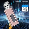 thumbnail image 3 of XINHUAYI 1TB USB 3.0 Flash Drive for Phone and Computer, Pink, 3 of 7