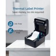 thumbnail image 2 of Shipping Label Printer, VRETTI Thermal Label Printer for Shipping Packages & Small Business, 4x6 Label Printer Compatible with Windows & Mac System, L, 2 of 9