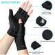 thumbnail image 4 of Qarigey 1 par de guantes de compresión, mitones antideslizantes resistentes al desgaste, muñequera de alto rendimiento para la salud, accesorios para guantes y mitones negro METRO Qarigey AP010465-02B, 4 of 6