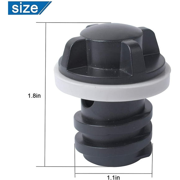 Cooler Drain Plug Replacement Compatible With Yeti's Line Of Roadie, Tundra, And Tank Coolers And Rtic Coolers Leak-proof Accessories