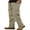 Khaki, variant on Men's Comfort Solution Series Expandable Flex Waistband Cargo Pant