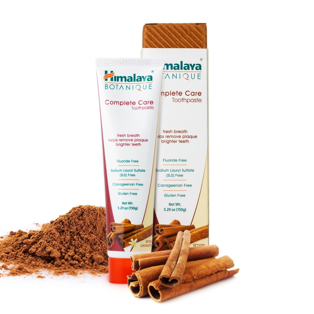 Himalaya Botanique Complete Care Simply Cinnamon Toothpaste Fluoride