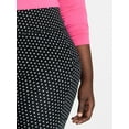 thumbnail image 4 of Terra & Sky Women's Plus Size Bike Shorts with Pocket, Sizes 0X-5X, 4 of 5