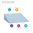 thumbnail image 2 of Bed Wedge With Cover, 24" x 24" x 10", White, 2 of 10