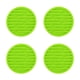 thumbnail image 5 of Paquete de 4 posavasos Matsuzay para bebidas acanalado resistente al calor mantel individual para cocina Verde 2Conjunto, 5 of 6