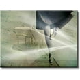 thumbnail image 1 of Ballerina Music Notes Picture on Stretched Canvas, Wall Art Décor, Ready to Hang, 1 of 3